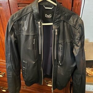 Dolce & Gabbana Leather Jacket
